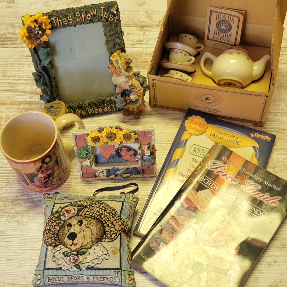 Boyd Bears New Tea Set & More Lot